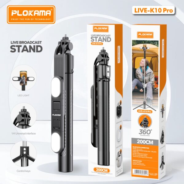 plokama live k10 pro live broadcast stand