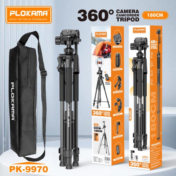 plokama pk 9970 professional tripod