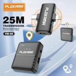 ⁦plokama wireless lavalier microphone vm-60⁩ - الصورة ⁦2⁩