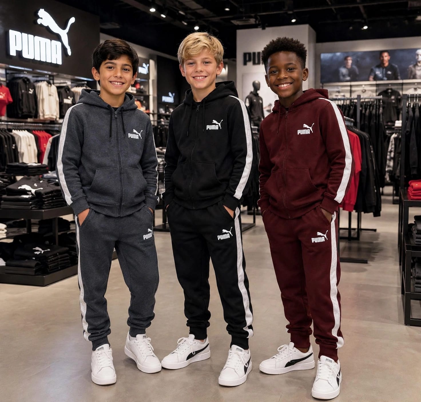12 ترنج أولادي PUMA - قطعتين 🔥 - الصورة 1