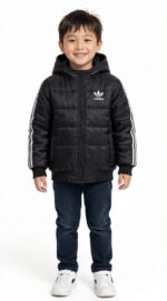 🧥 جاكت أطفال و محير Adidas بامب - شتوي 2026 🔥