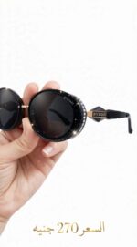 ⁦نضارة BVLGARI الترند مدورة بفصوص 💎⁩ - الصورة ⁦2⁩