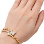 إسورة فراشة شانيل - Stainless Steel
